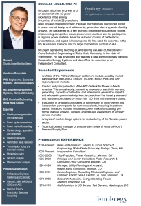 Douglas Logan - Bio | Finology | Business, Economic Consulting & Strategic Analysis