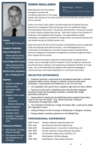 Robin Maclaren - Bio | Finology | Business, Economic Consulting & Strategic Analysis